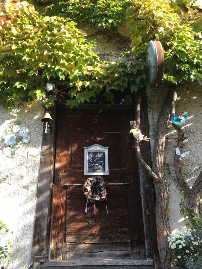 B&B De Charme La Maison Des 5 Temps Ferrette Exteriör bild