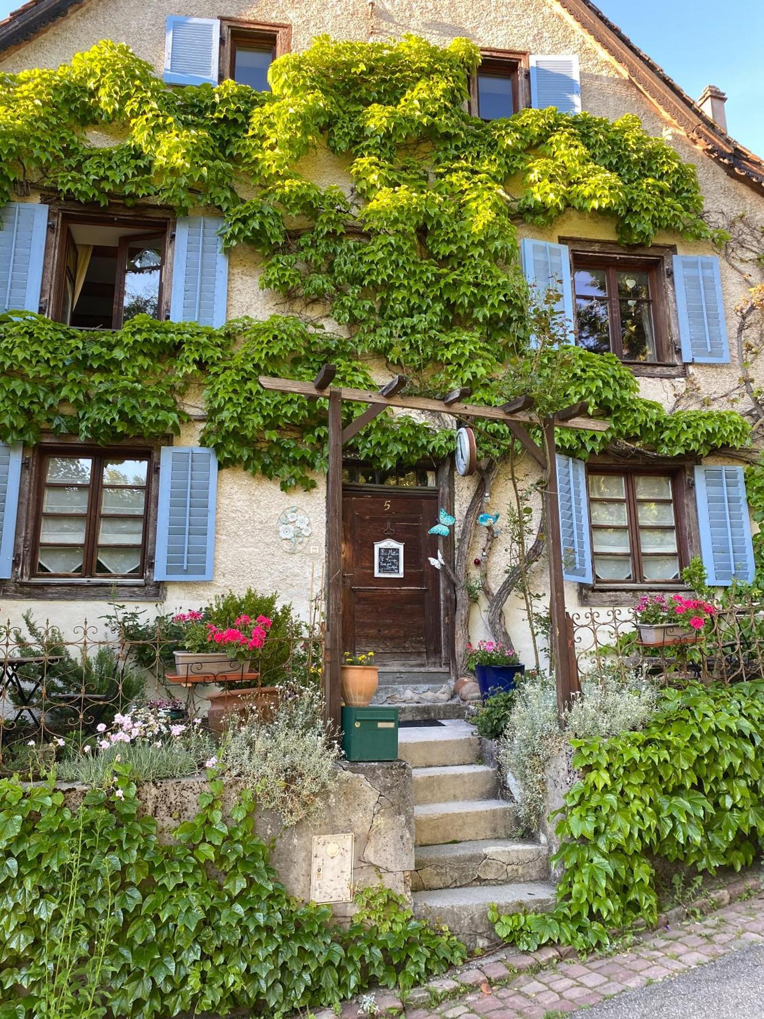 B&B De Charme La Maison Des 5 Temps Ferrette Exteriör bild