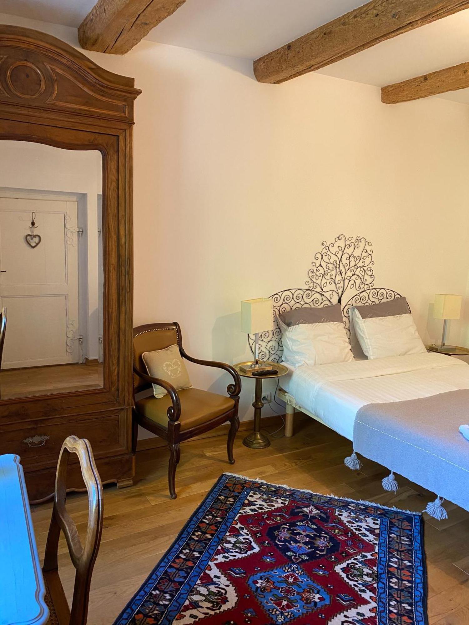 B&B De Charme La Maison Des 5 Temps Ferrette Rum bild