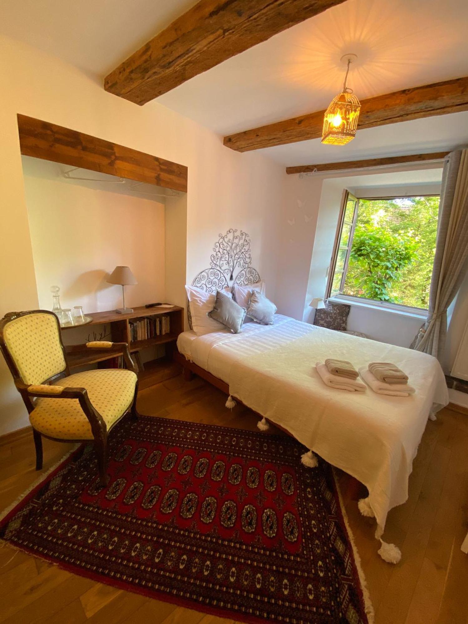 B&B De Charme La Maison Des 5 Temps Ferrette Rum bild