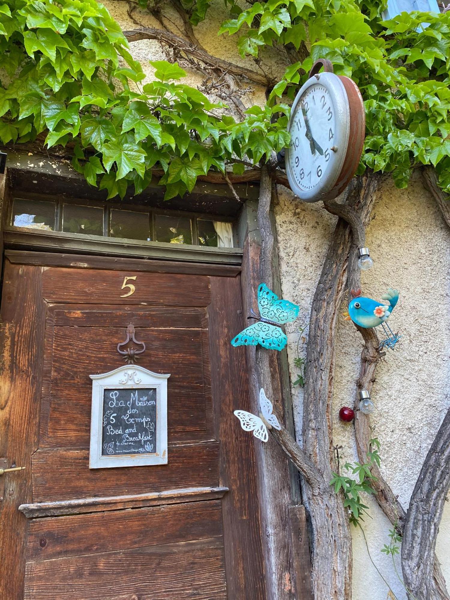 B&B De Charme La Maison Des 5 Temps Ferrette Rum bild